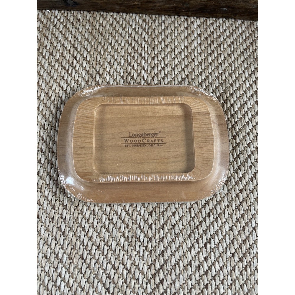 Longaberger Horizon of Hope Vase Woodcrafts Lid #50937 - New - Picture 3 of 3